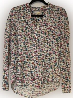 ANTHRO butterfly button down